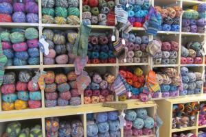 We are well known for our vast selection of sock yarns